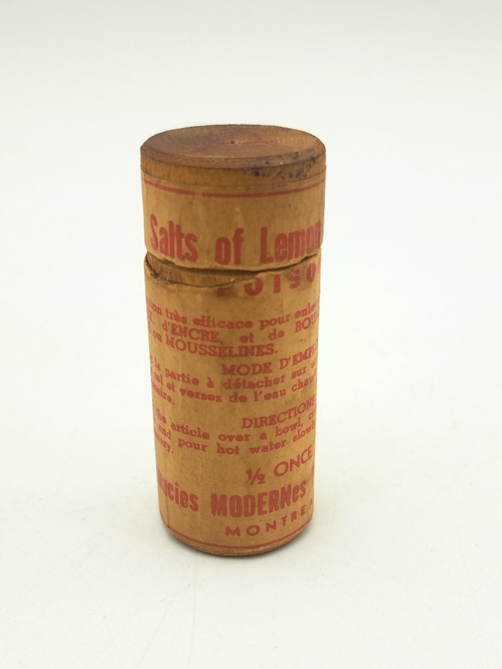 Vintage Medical Supplies Salts Of Lemon